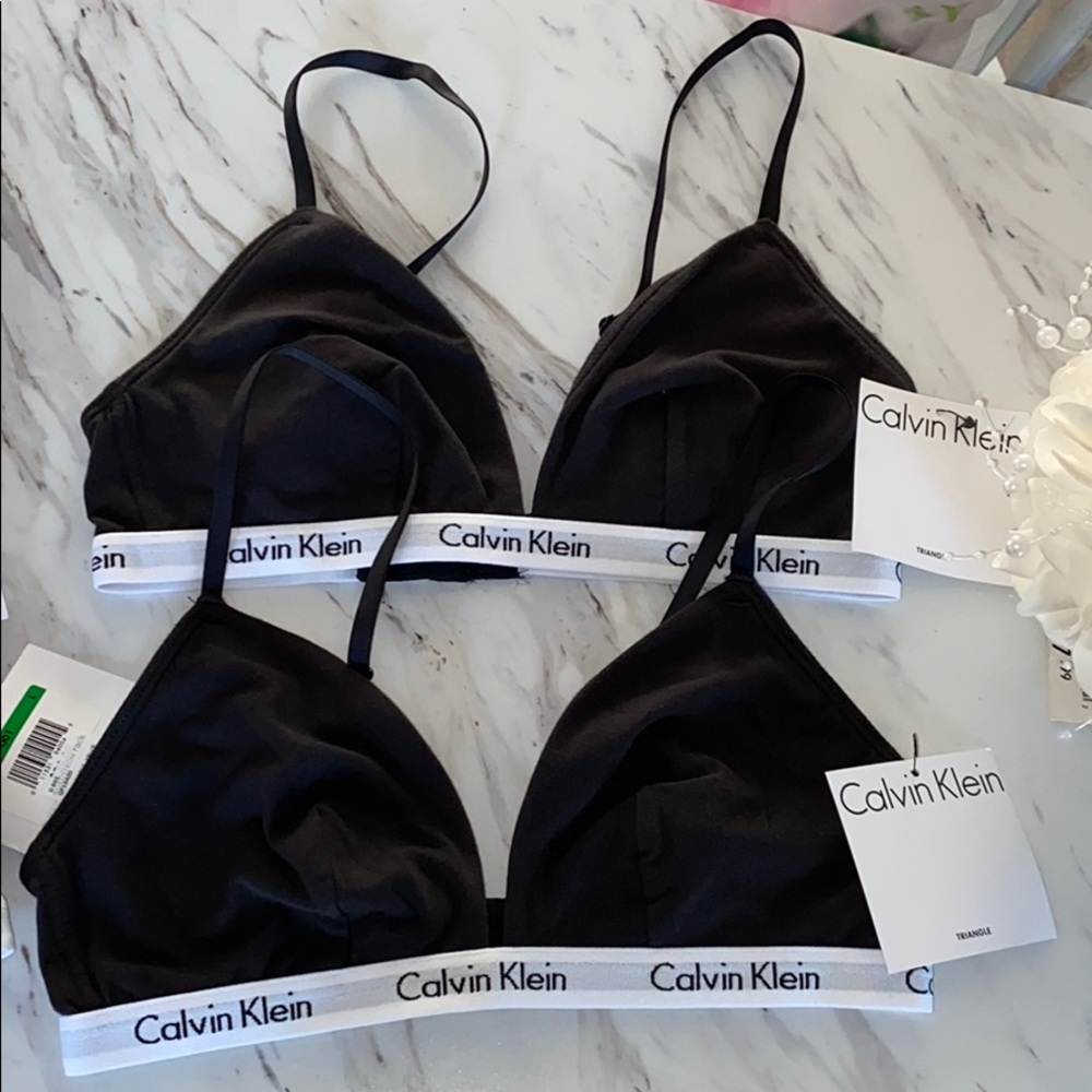 2 Calvin Klein bras